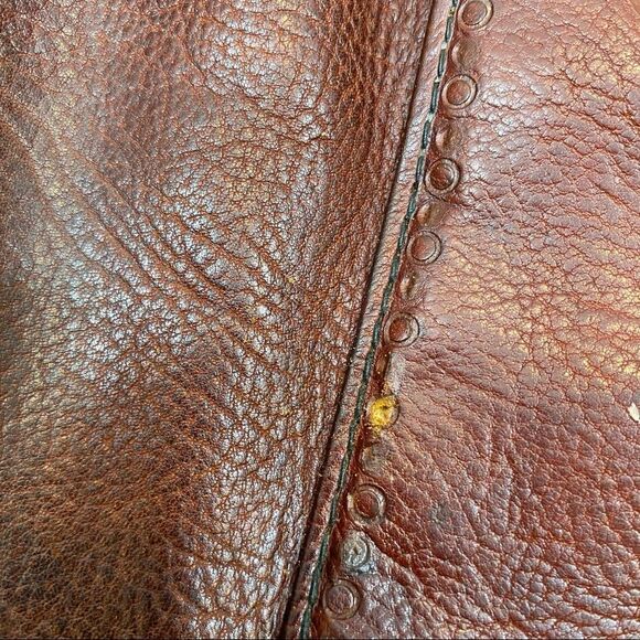 Vintage‎ Leather Oversized Gabbrielli Vittorio Handbag Purse - Picture 9 of 16